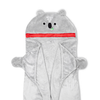 Thumbnail for Zoocchini Toddler/Kids Animal Hooded Blanket - Kai the Koala - liquidation.store