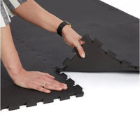 Thumbnail for 20 Black Interlocking Foam Mats - 30cm x 30cm tiles - liquidation.store
