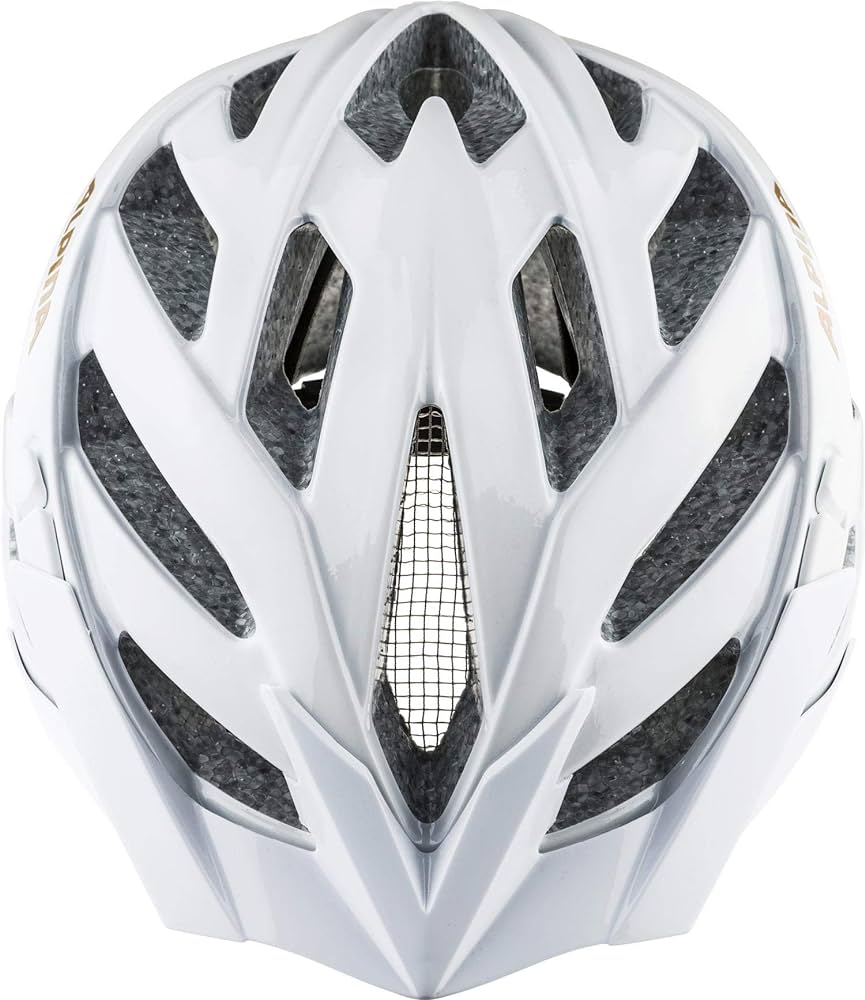 Alpina Panoma Unisex Bike Helmet White Gold - Small Medium - 52-57cm - liquidation.store