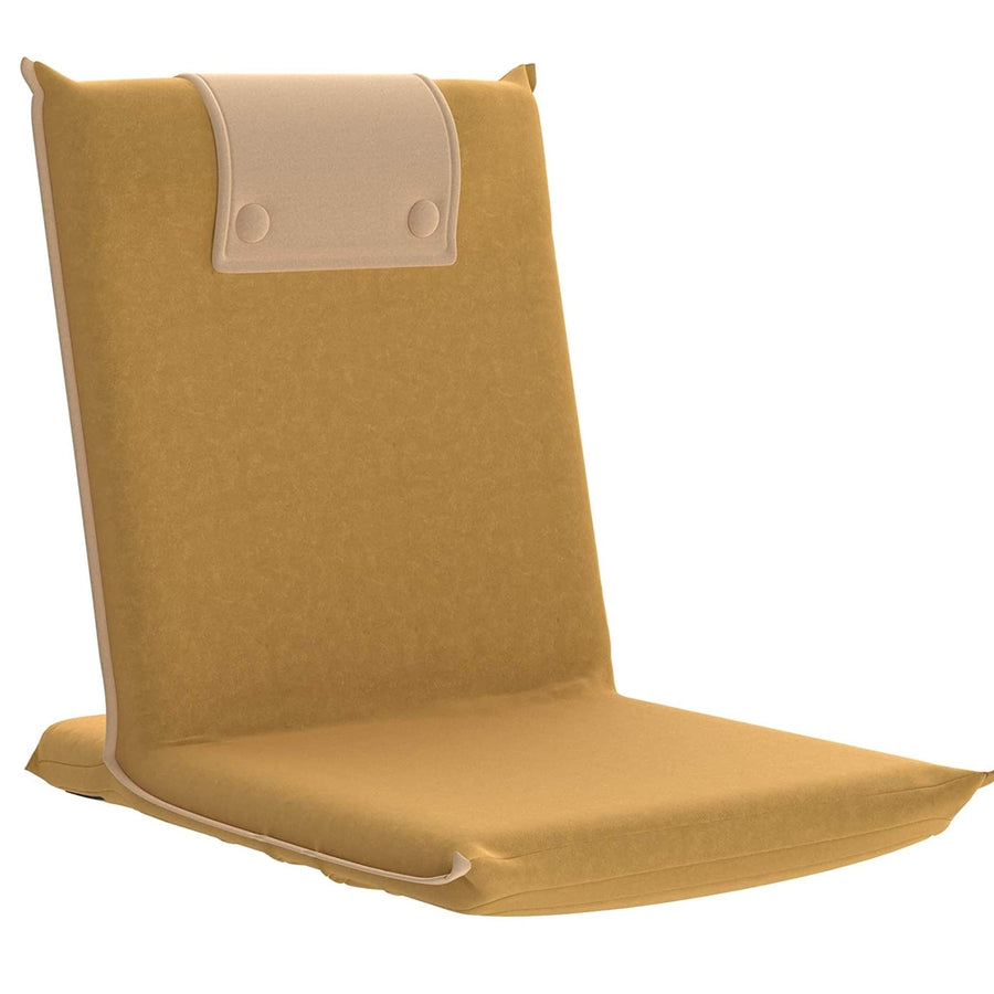 bonVIVO Bodenstuhl mit Rückenlehne Easy II - Sitzkissen & Outdoor Relaxsessel fü bonVIVO Bodenstuhl mit Rückenlehne Easy II - Sitzkissen & Outdoor Relaxsessel fü