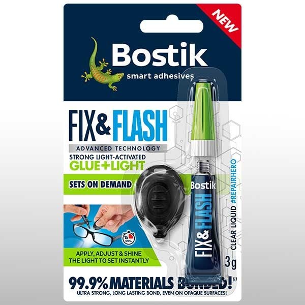 Bostik Fix & Flash Superglue 3g - 6 pack - liquidation.store