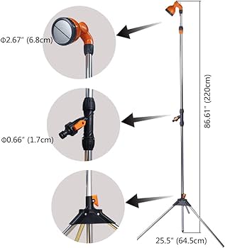 Camplux Outdoor Camping Shower with Stand - liquidation.store