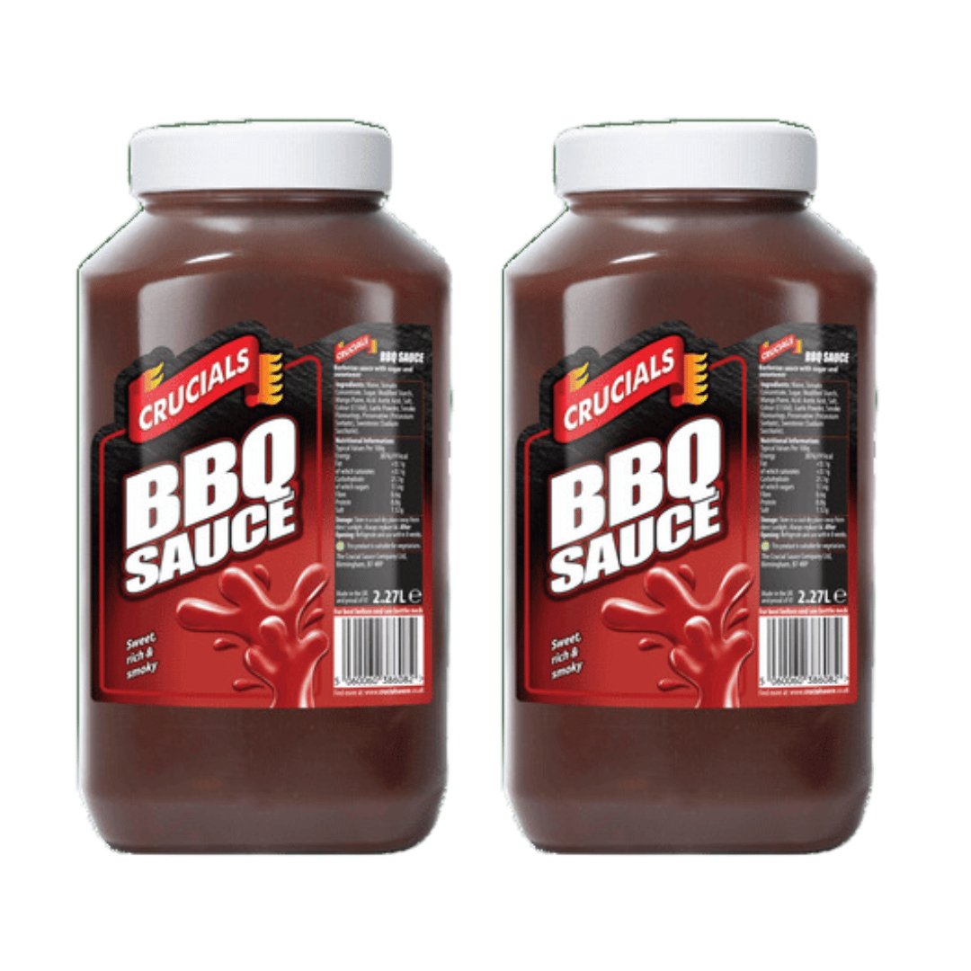 Crucials BBQ Sauce 2.2l x 2 - liquidation.store