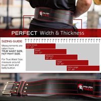 Thumbnail for Dark Iron Leather Gym Weightlifting Belt - Medium - 29 to 41 inches - liquidation.store