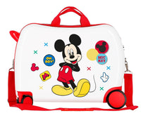 Thumbnail for Disney Mickey Mouse Red White Ride on Kids Suitcase - Oh Boy! - liquidation.store