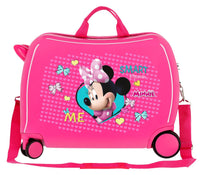 Thumbnail for Disney Minnie Mouse Pink Ride on Kids Suitcase - Minnie Smart - liquidation.store