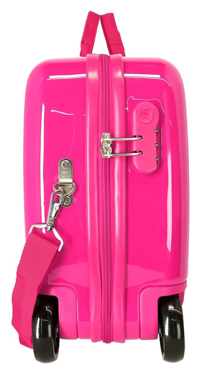 Disney Pink Ride on Kids Suitcase - Minnie Mouse Super Helper - liquidation.store