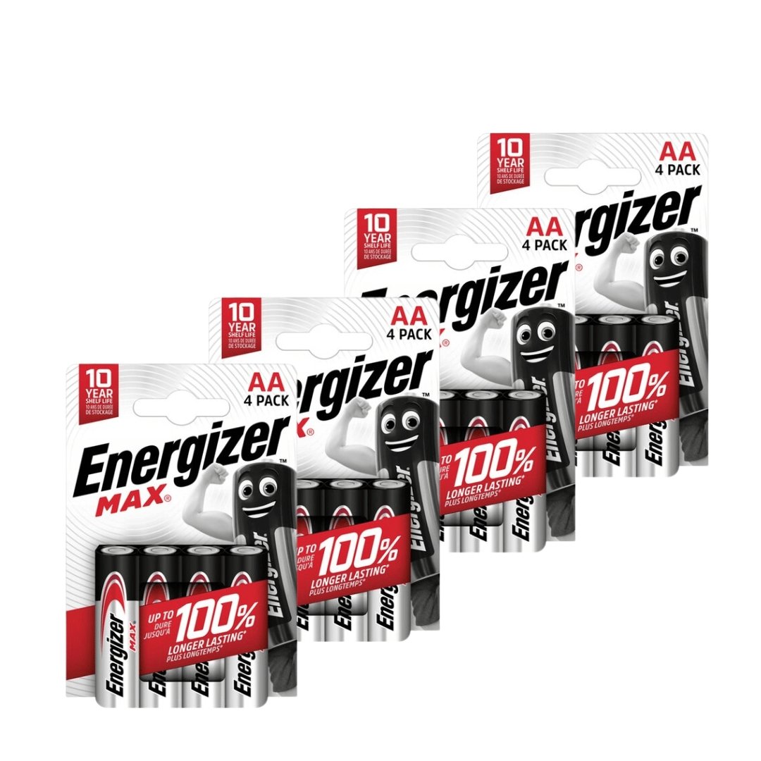 Energizer Max AA Batteries 16 pack - liquidation.store