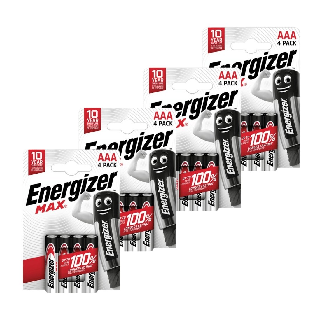 Energizer Max AAA Batteries 16 pack - liquidation.store