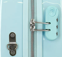 Thumbnail for Frozen Ride on Kids Suitcase Turquoise - Elsa Magic - liquidation.store
