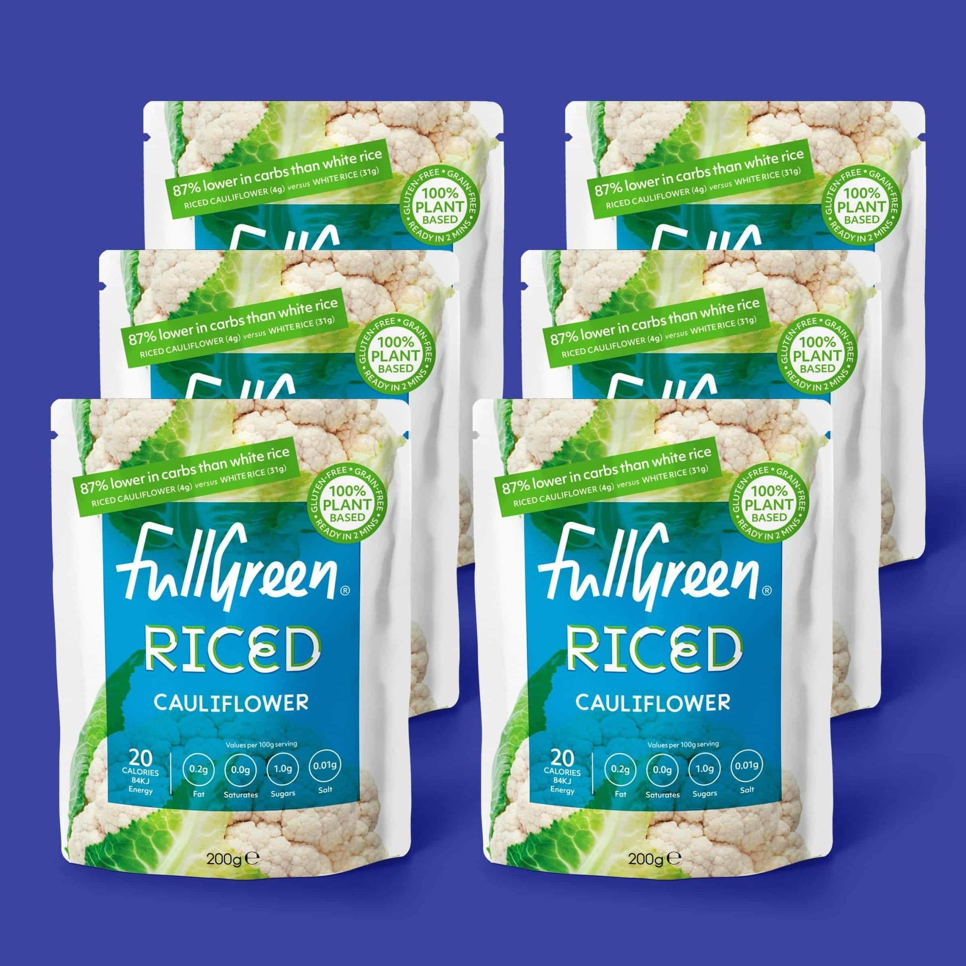 Full Green - Cauliflower Rice (6 pack) - liquidation.store