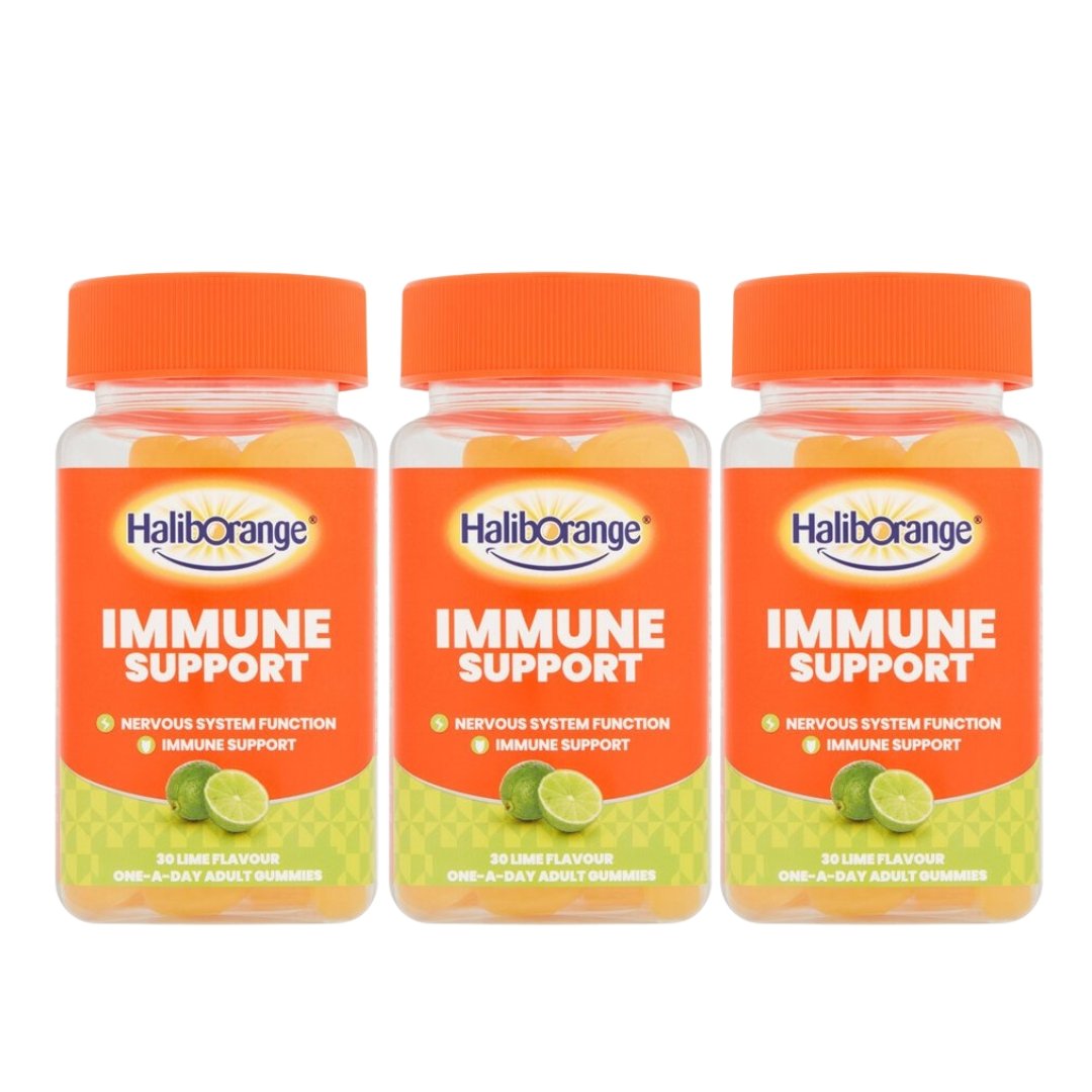 Haliborange Adult Immune & Nervous System Gummies Lime Flavour - 90 gummies - liquidation.store
