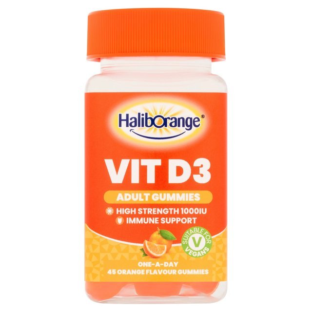 Haliborange Vit D Adult Gummies 45 pack - liquidation.store
