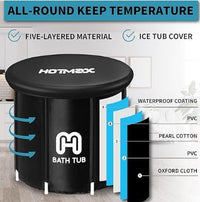 Thumbnail for HotMax Portable Ice Bath Cold Water Therapy - Large - liquidation.store