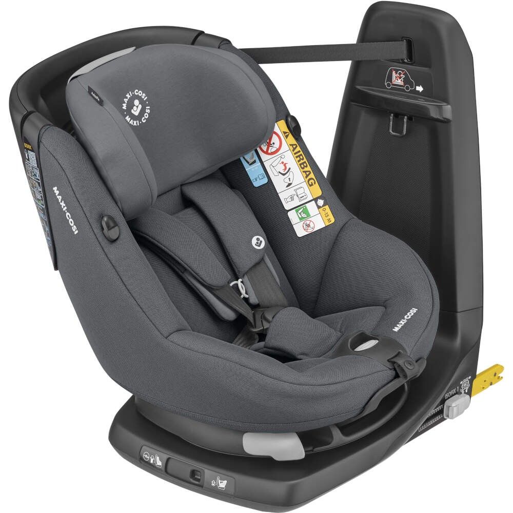 Maxi-Cosi Axiss Swiveling Toddler Car Seat, Extra Secure Fit, Reclining, 9 Months - 4 Years, 9 - 18 kg, Nomad Black - liquidation.store
