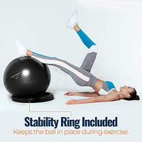 Thumbnail for Mind Body Future Exercise Yoga Pregnancy Ball with Stability Ring & Pump - liquidation.store