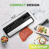 Thumbnail for NutriChef Automatic Food Vacuum Sealer Starter Kit - liquidation.store