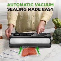 Thumbnail for NutriChef Automatic Food Vacuum Sealer Starter Kit - liquidation.store