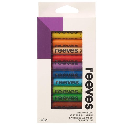 Reeves Oil Pastels - oil based crayons - 12 pack - liquidation.store