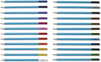 Reeves Watercolour Pencils - Assorted Colours - Pack of 24 - liquidation.store