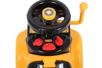 Thumbnail for Ricco 2-in-1 Kids Digger Excavator Grabber Bulldozer with Helmet Foot to Floor Ride On Toy - liquidation.store