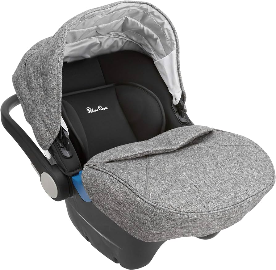 Silver Cross Simplicity Plus Baby Car Seat - Camden Grey - liquidation.store