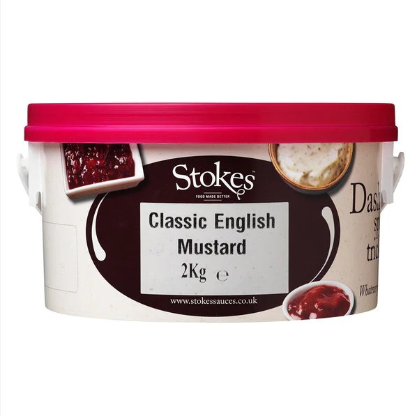 Stokes English Mustard 2kg - liquidation.store