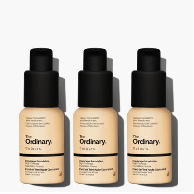 The Ordinary Coverage Foundation 1.2 YG 30ml - 3 pack - liquidation.store