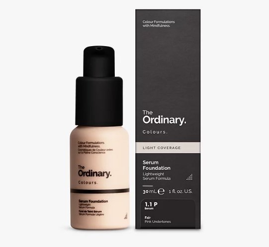 The Ordinary Serum Foundation 1.1 P 30ml SPF15 3 pack - liquidation.store