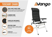 Thumbnail for Vango Tuscany Chair - Grey Marl - liquidation.store